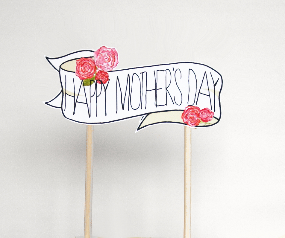 https://www.etsy.com/uk/listing/179269567/mothers-day-cake-topper-floral-banner