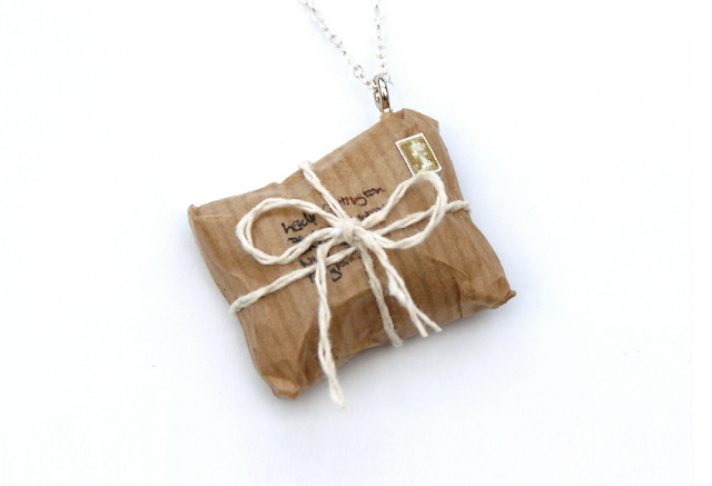 https://www.etsy.com/uk/listing/170484979/brown-parcel-necklace-miniature-brown